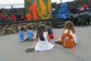 Las fiestas patronales dan vida al auditorio del mayor parque urbano de Telde/TA.